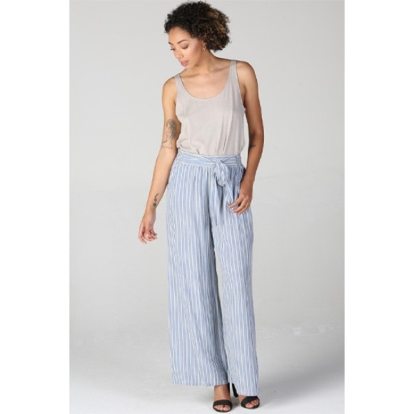 Angie Wide Leg Palazzo Pants - Picture 1 of 7